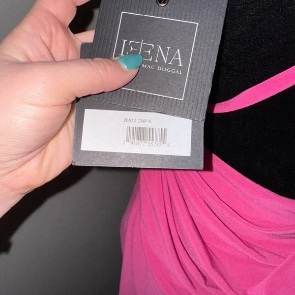 New MAC DUGGAL Elegant Pink One-Shoulder
Dress GOWN 26512 6 - Picture 4 of 8